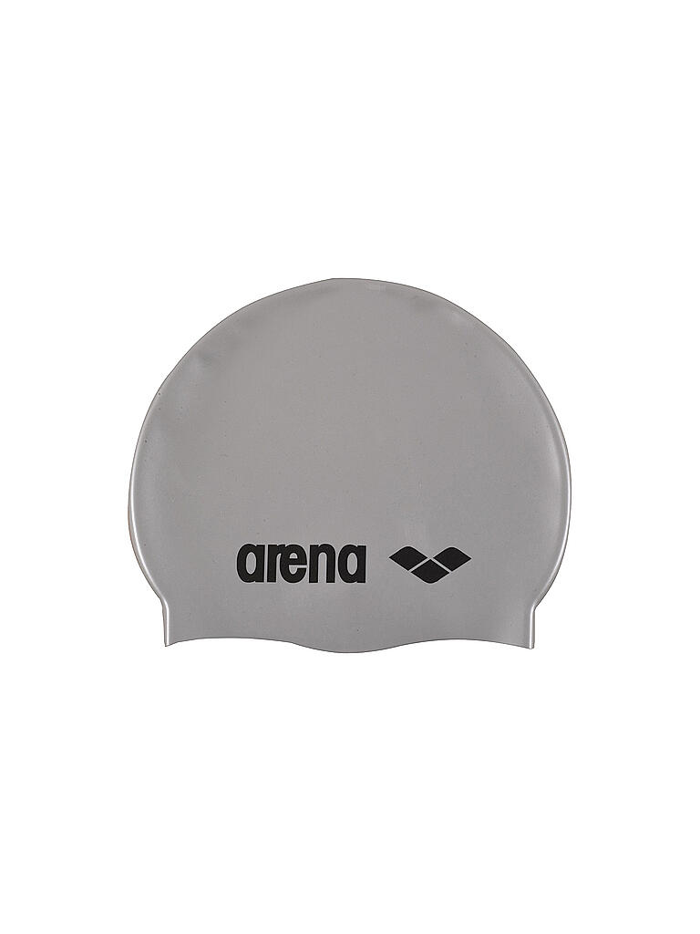 ARENA | Schwimmkappe Classic Silicone | silber