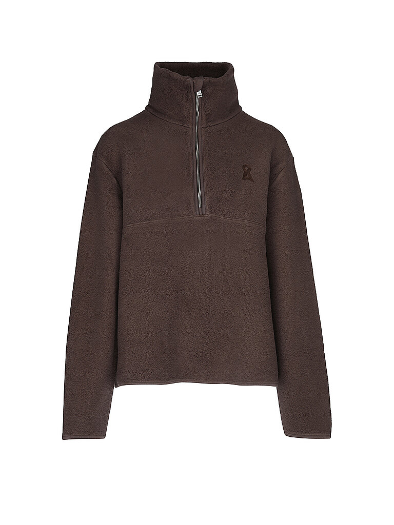 ARMEDANGELS Damen Fleece Sweater Haarleenaa  braun | XS