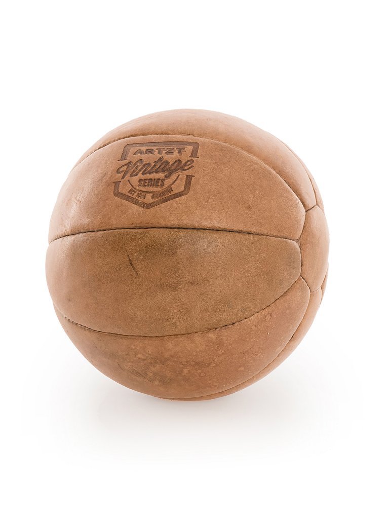 ARTZT Vintage Series Medizinball 2kg braun