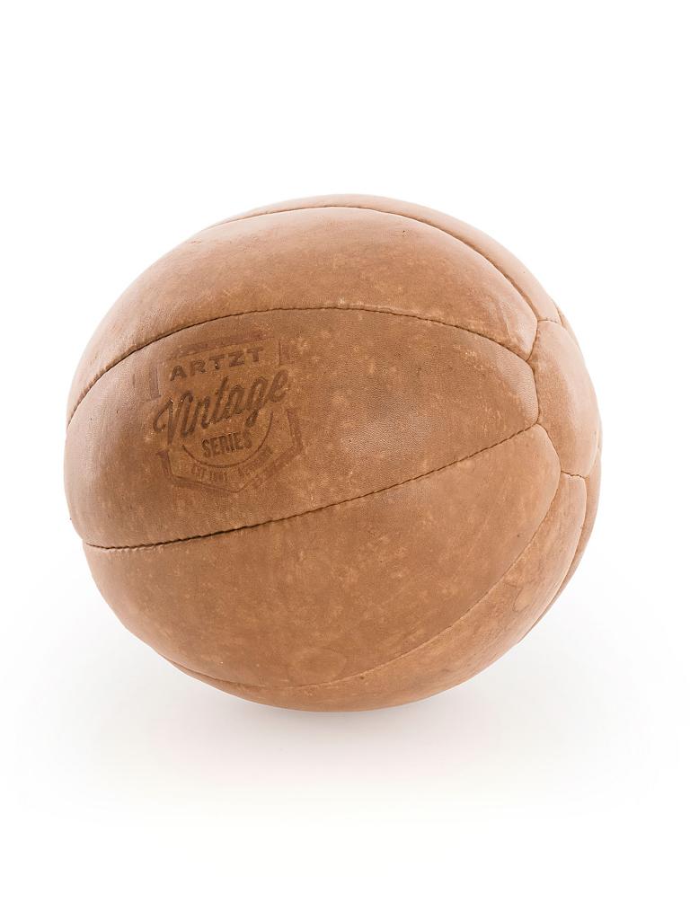 ARTZT | Vintage Series Medizinball 1,5kg | braun