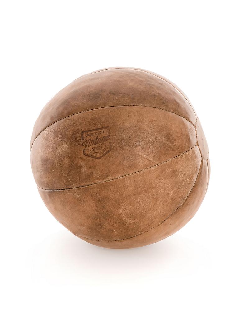 ARTZT | Vintage Series Medizinball 4kg | braun