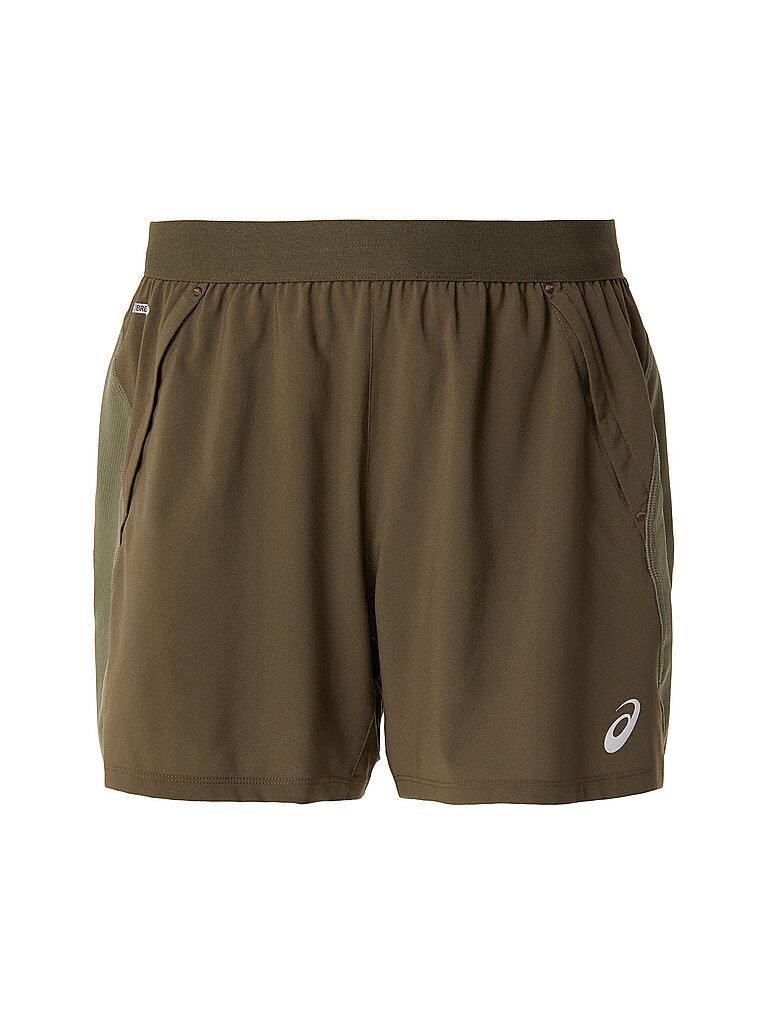 ASICS Herren Laufshorts Road 5inch braun | XL — Bild 2