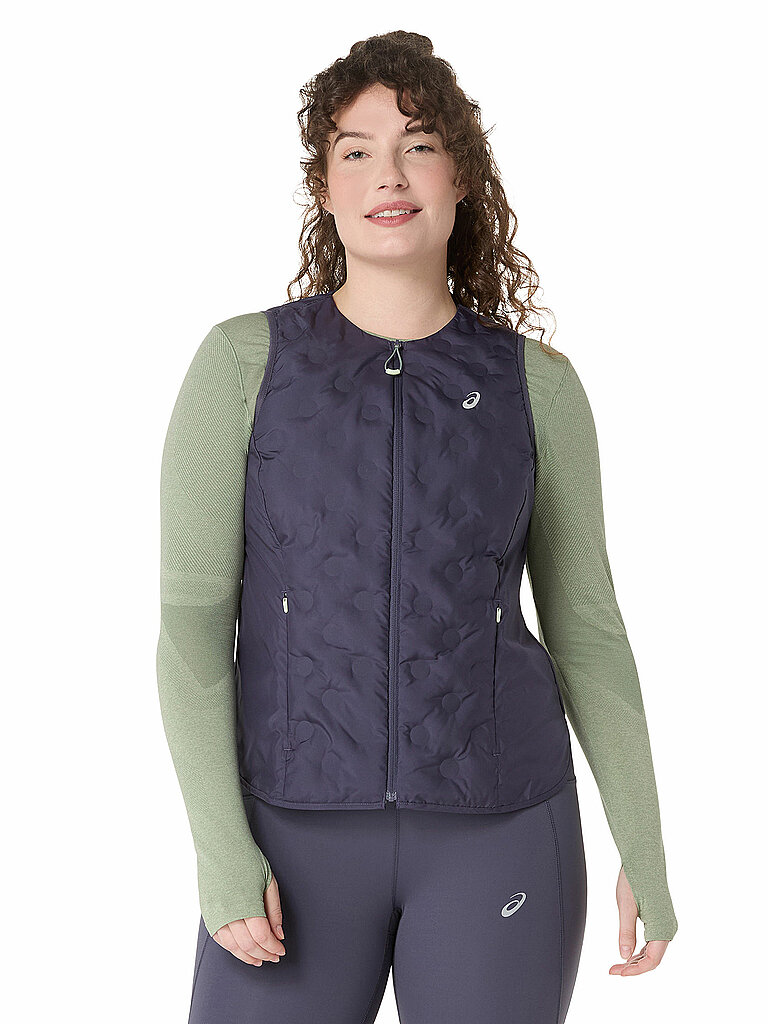 ASICS Damen Laufweste Nagino Run  dunkelblau | XS
