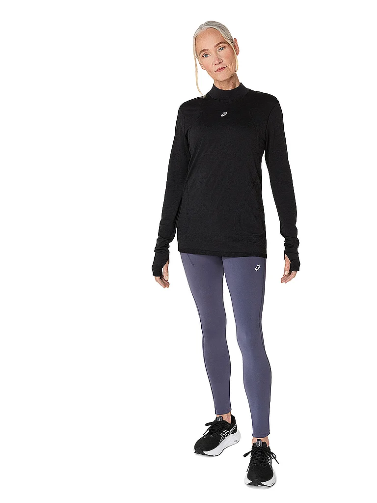 ASICS Damen Lauftight Winter Highwaist dunkelblau | M — Bild 3