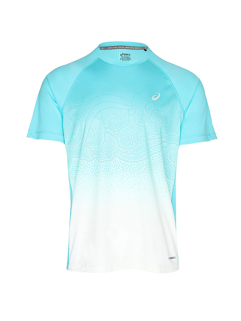ASICS Herren Laufshirt Road Fade blau | S