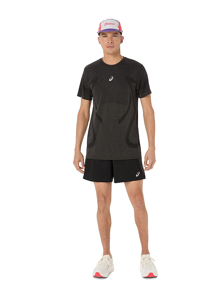 ASICS Herren Laufshirt Road Seamless schwarz | XXL — Bild 3