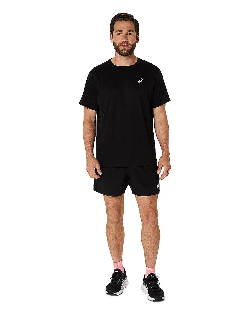 ASICS Herren Laufshorts Core 5 schwarz | S — Bild 3