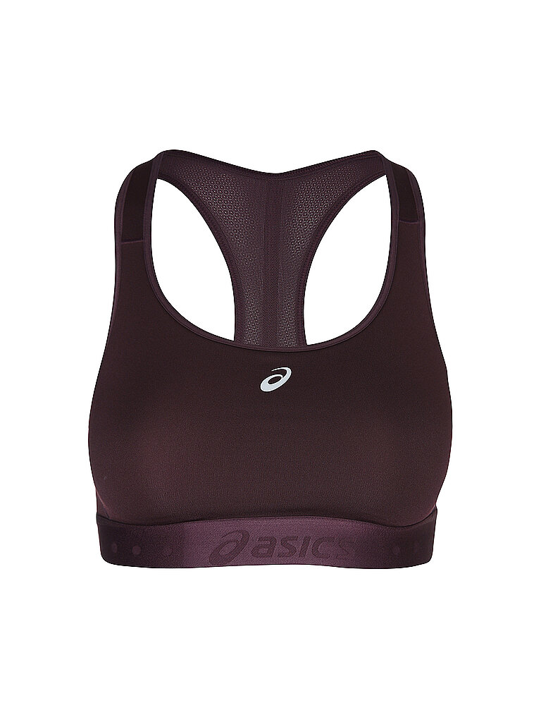 ASICS Damen Sport-BH Compression Road High Support dunkelrot | S