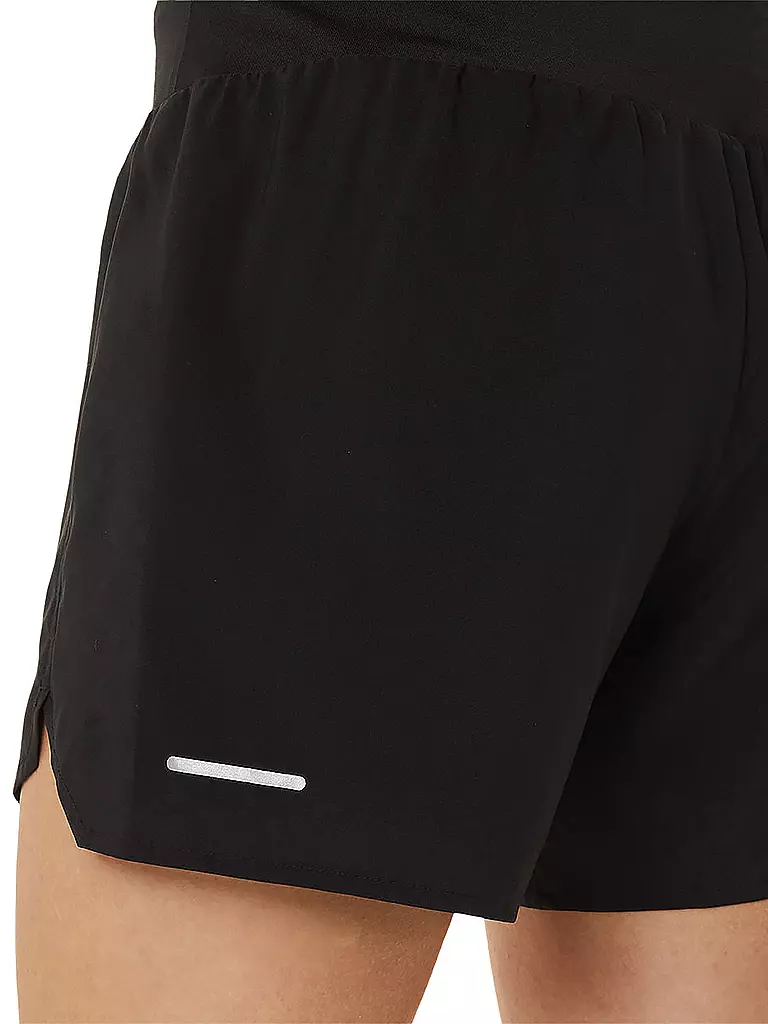 ASICS | Damen 2in1 Laufshort Road 5.5IN | schwarz