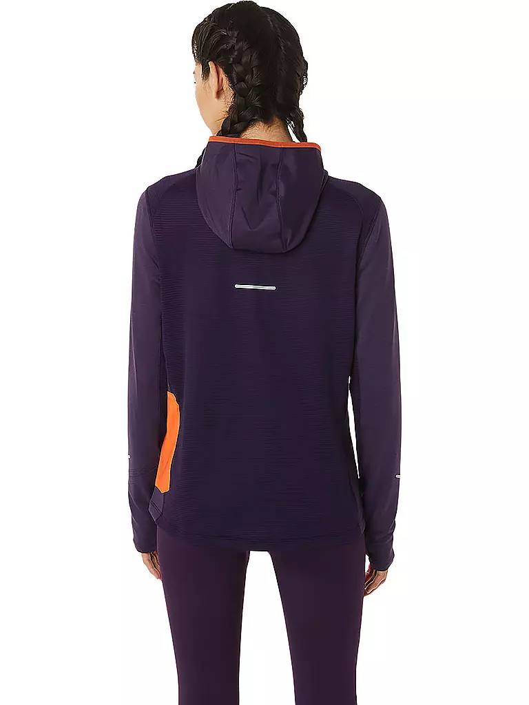 ASICS | Damen Laufhoodie Winter Run LS | beere