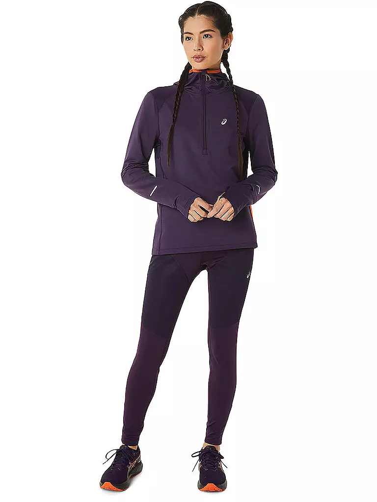 ASICS | Damen Laufhoodie Winter Run LS | beere