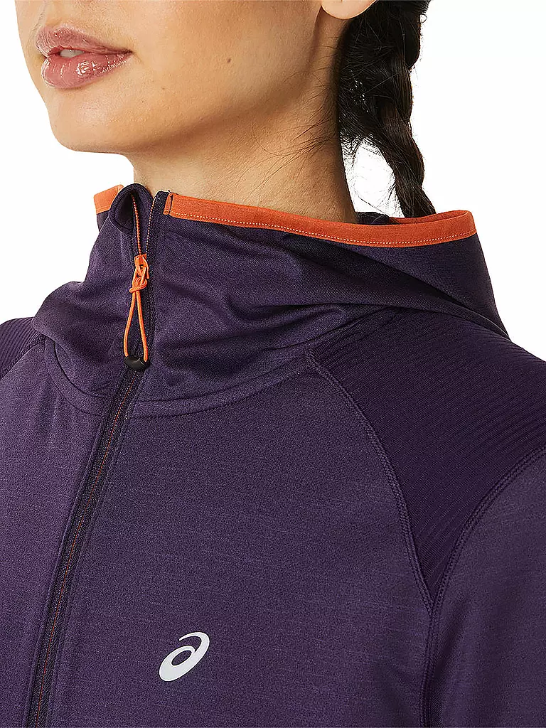 ASICS | Damen Laufhoodie Winter Run LS | beere