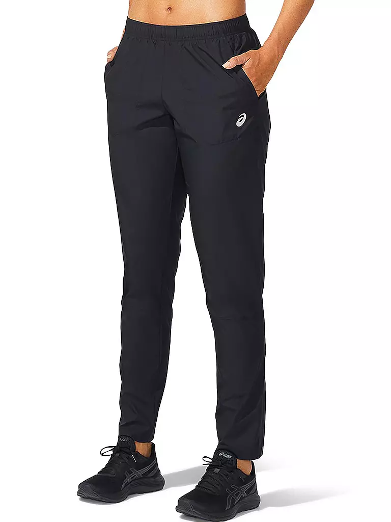 ASICS | Damen Laufhose Core Woven Pant | schwarz