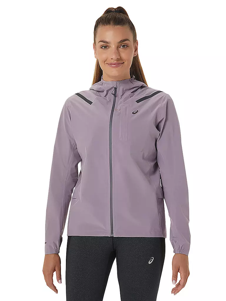 ASICS Damen Laufjacke Accelerate Waterproof 2.0 lila