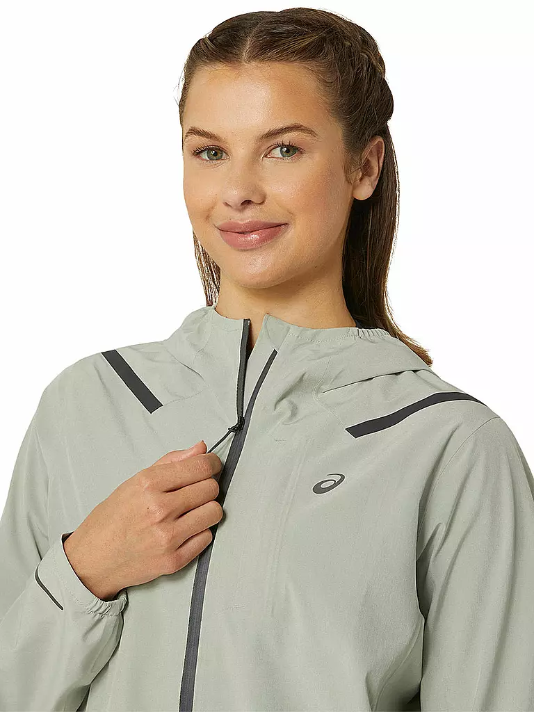 ASICS | Damen Laufjacke Accelerate Waterproof 2.0 | olive