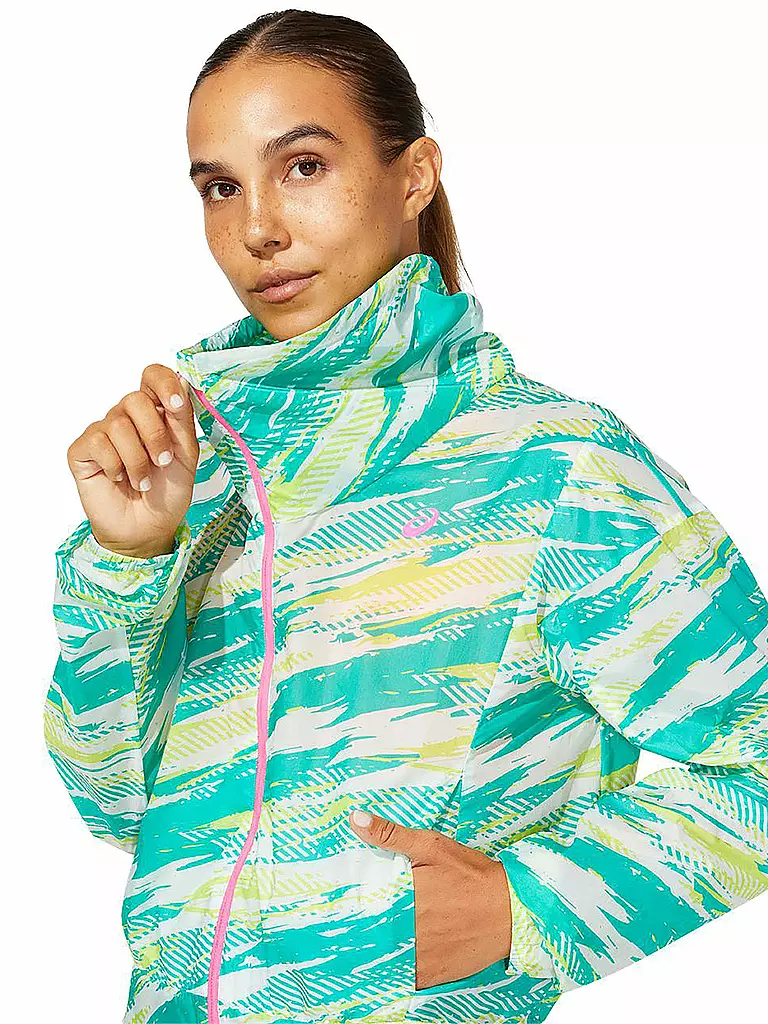 ASICS | Damen Laufjacke Color Injection | bunt