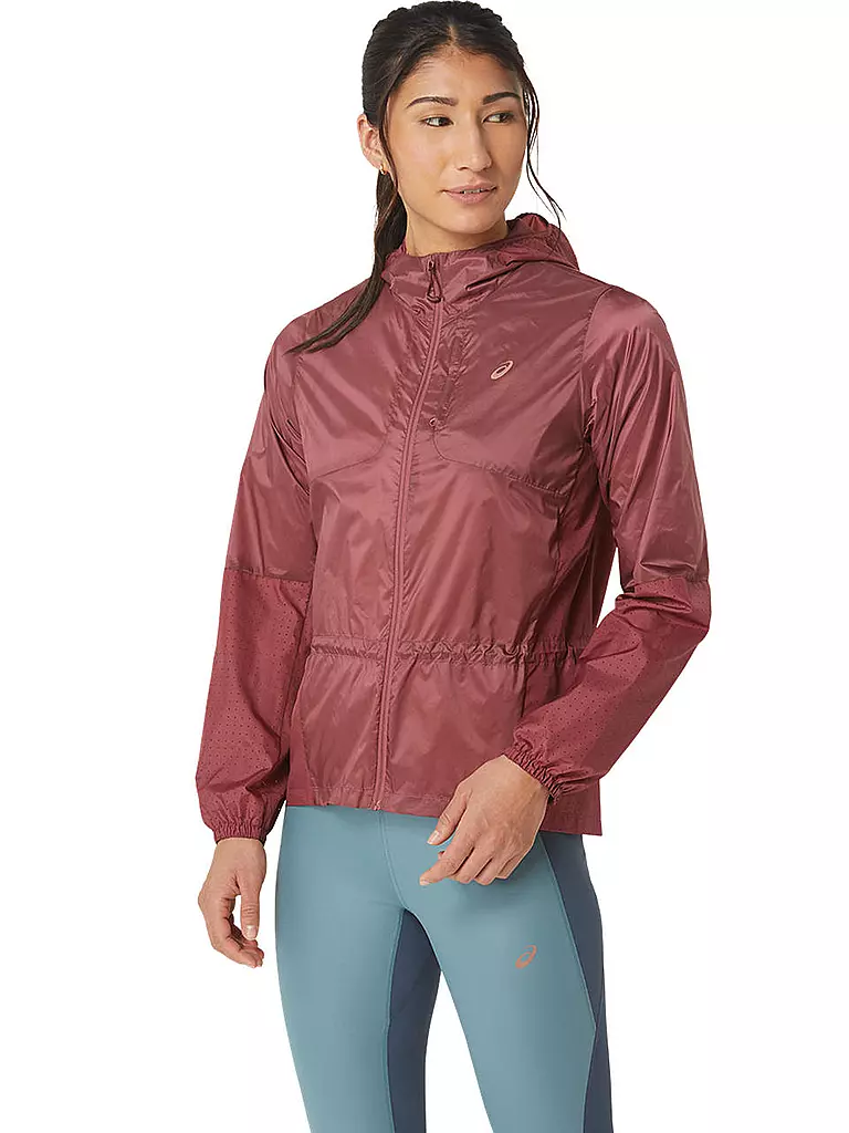 ASICS | Damen Laufjacke Nagino Packable | dunkelrot