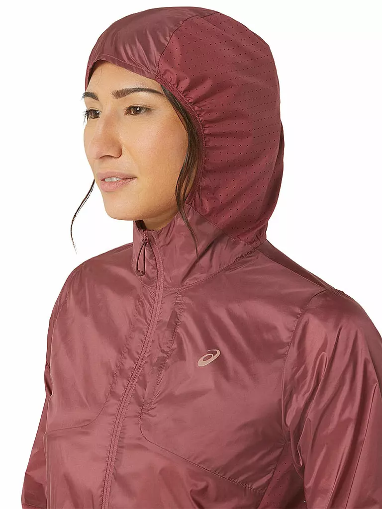 ASICS | Damen Laufjacke Nagino Packable | dunkelrot