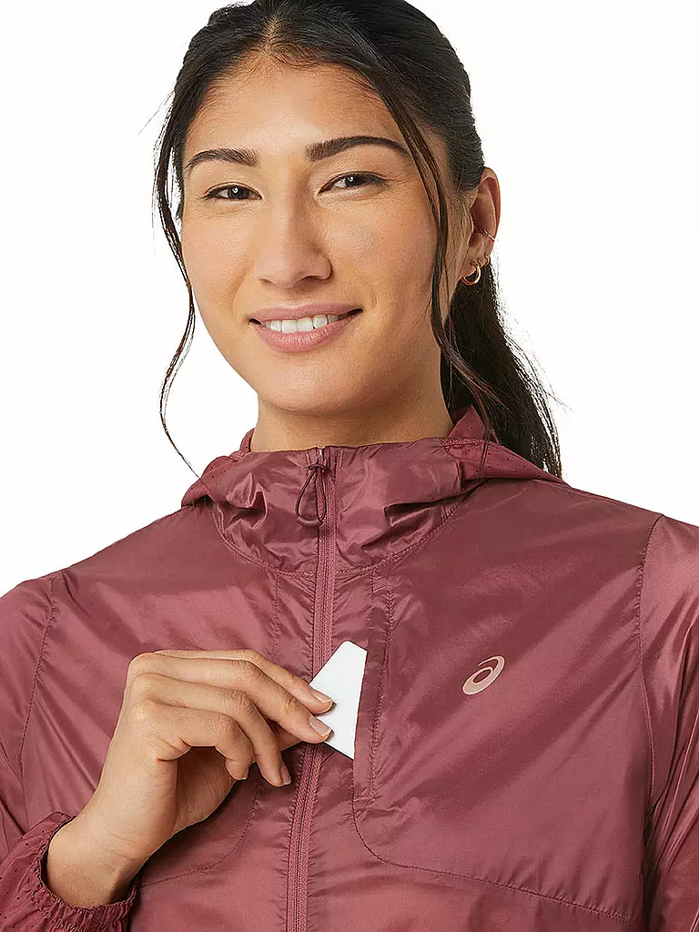 ASICS | Damen Laufjacke Nagino Packable | dunkelblau