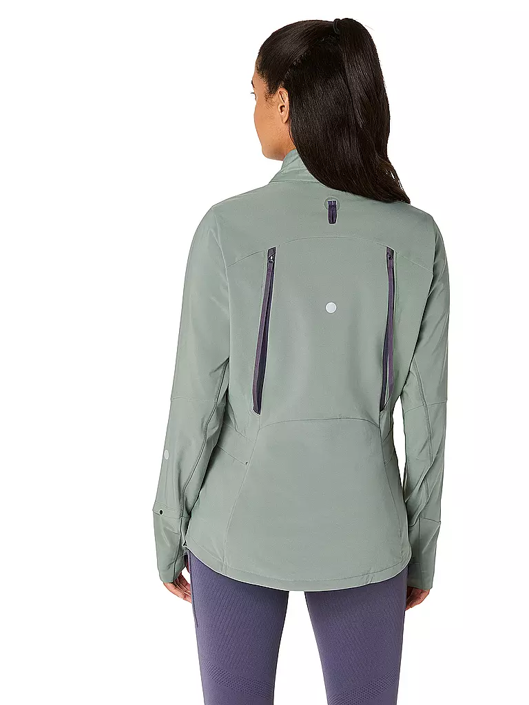 ASICS | Damen Laufjacke Road Winter | olive