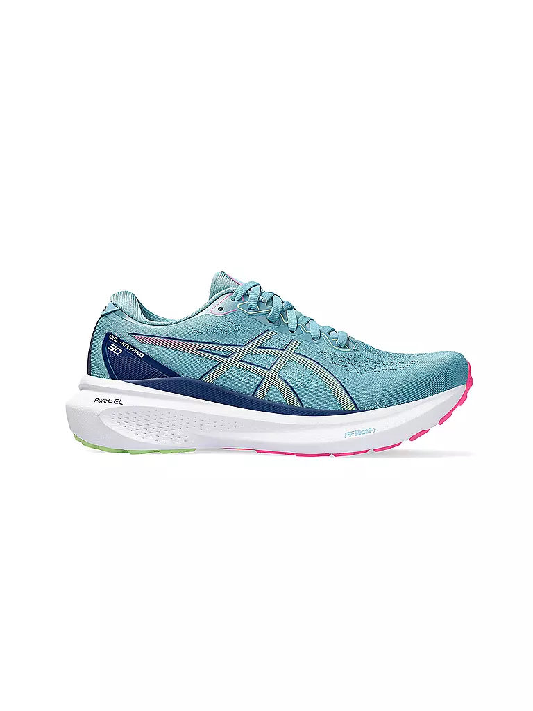 ASICS | Damen Laufschuhe Gel-Kayano™ 30 GRIS BLUE/LIME GREEN | blau