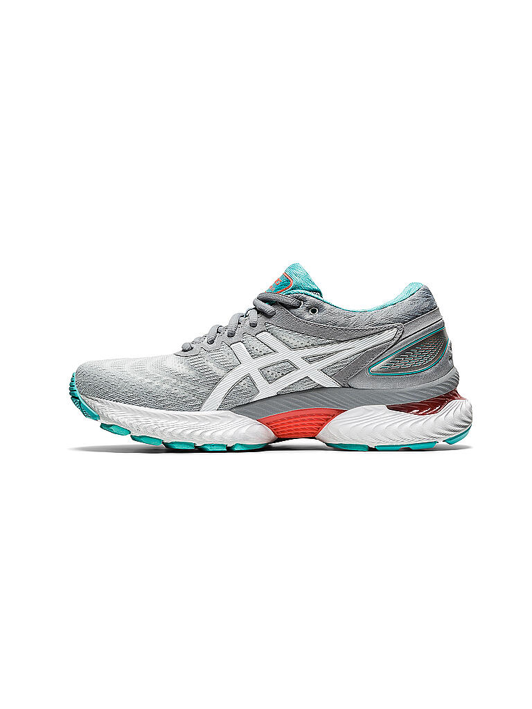 ASICS | Damen Laufschuhe Gel-Nimbus 22 SHEET ROCK / WHITE | grau