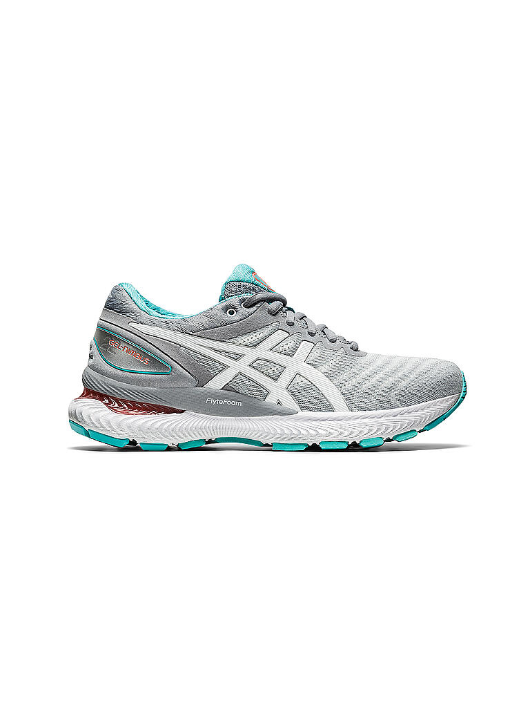 asics laufschuhe damen grau