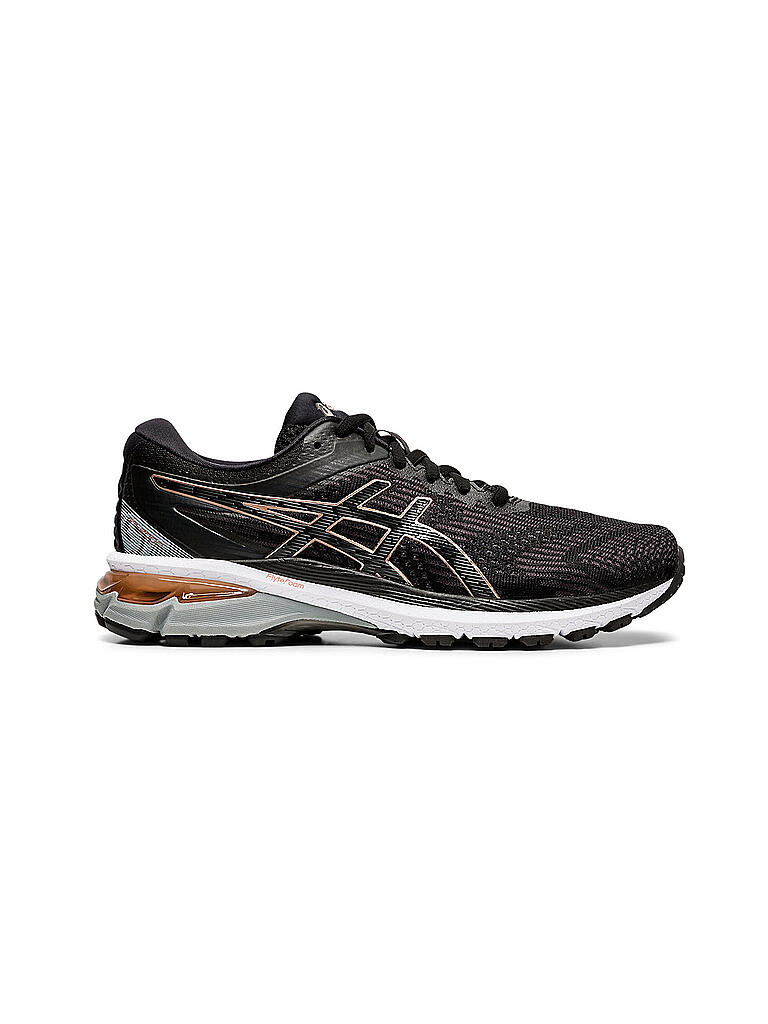 ASICS | Damen Laufschuhe GT-2000 8 Narrow BLACK / ROSE GOLD | schwarz