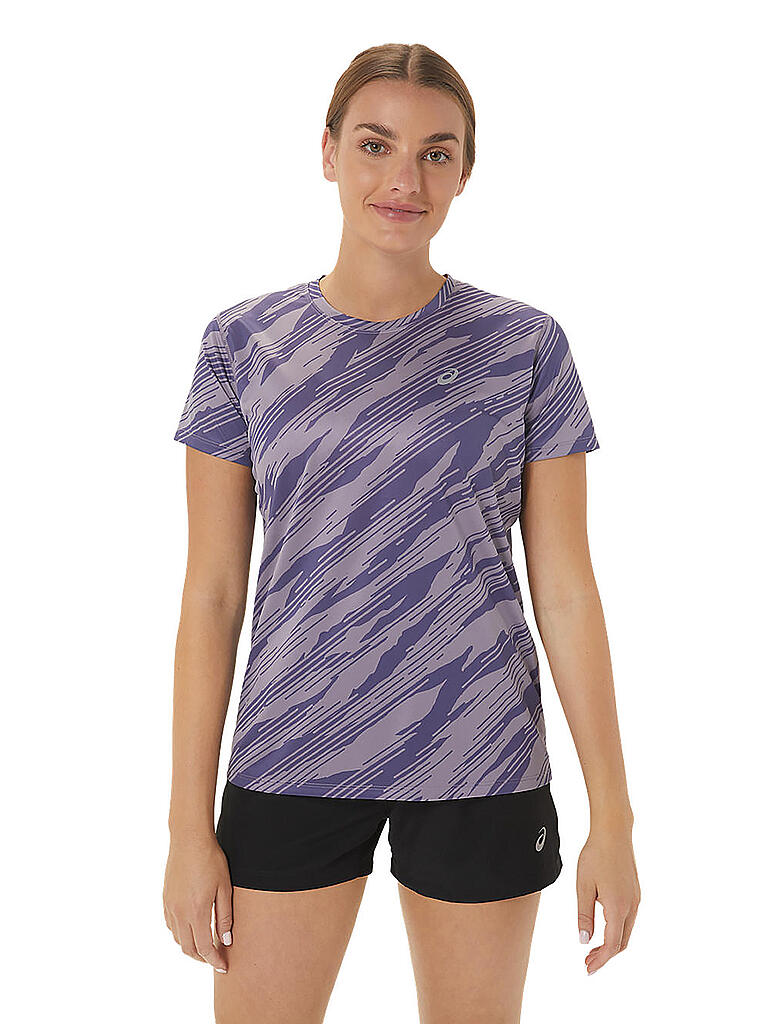 ASICS | Damen Laufshirt Core All Over Print | lila