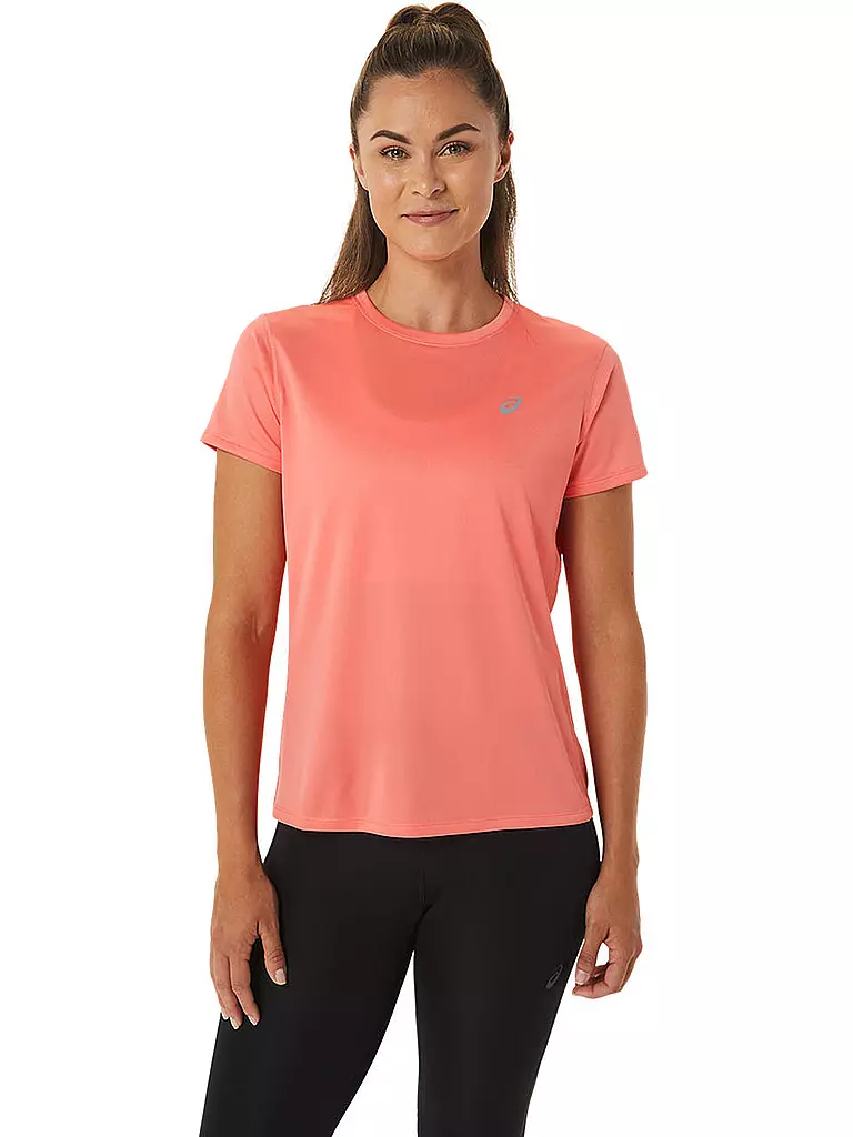 ASICS | Damen Laufshirt Core SS Top | koralle