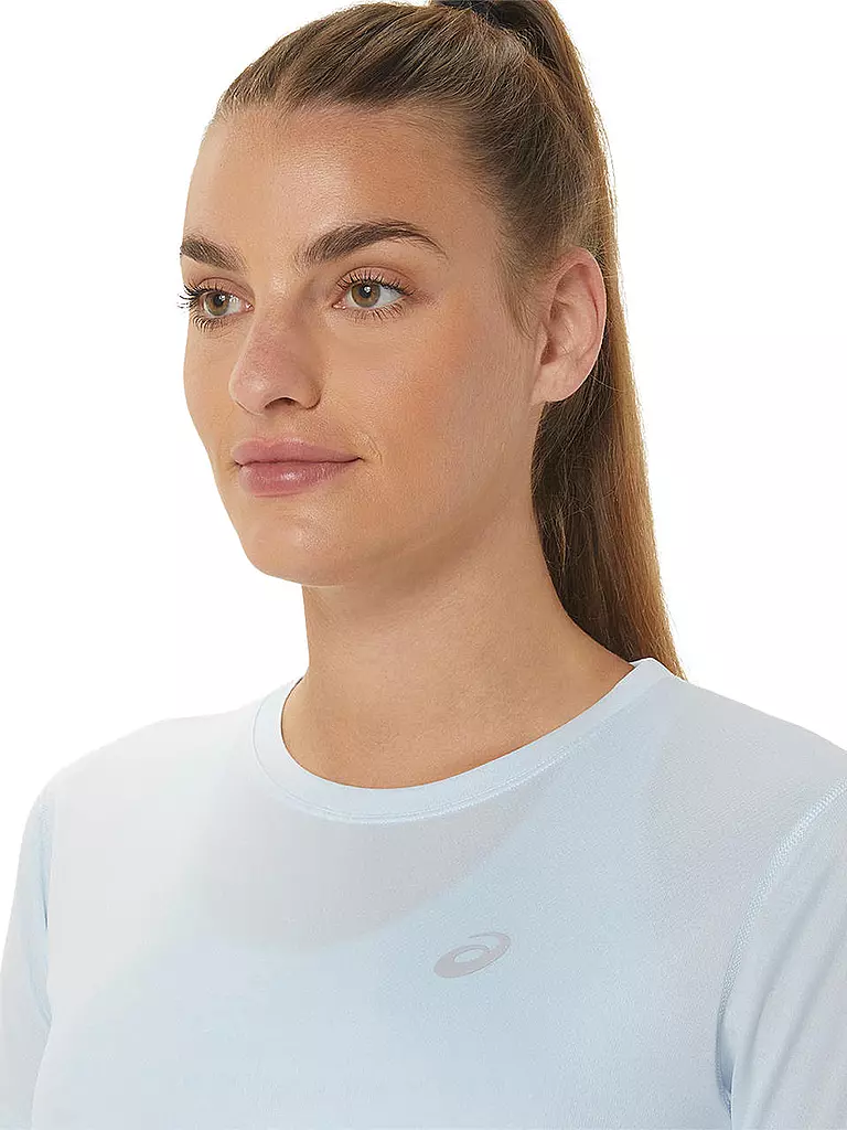 ASICS | Damen Laufshirt Core SS Top | hellblau