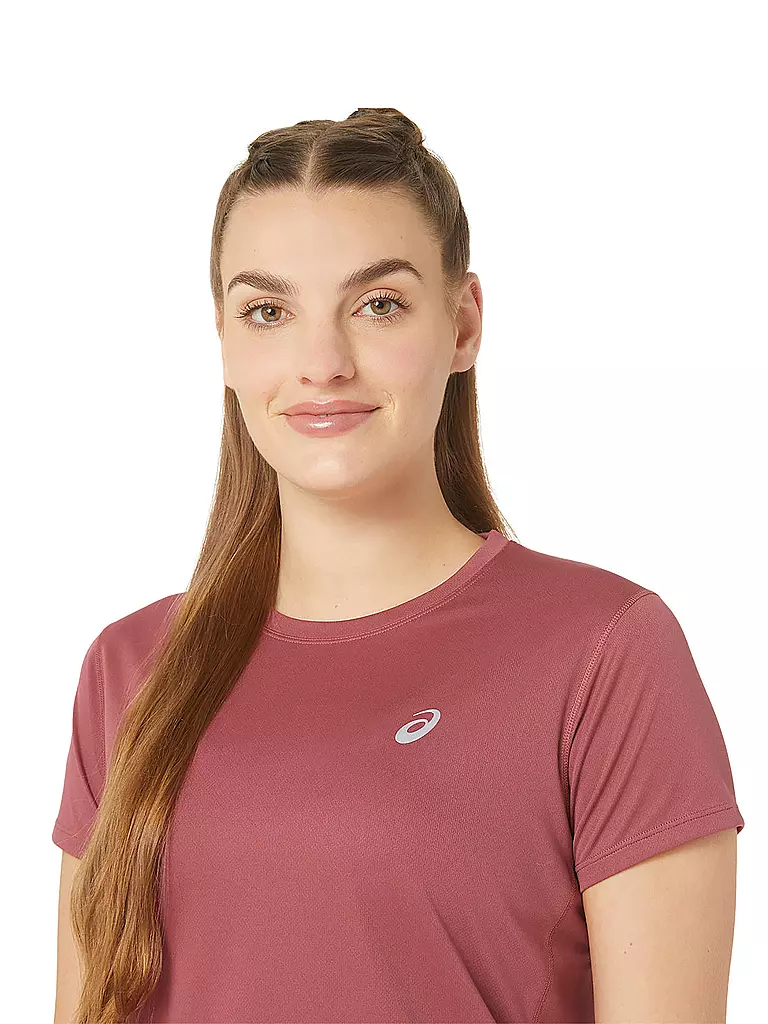 ASICS | Damen Laufshirt Core SS Top | dunkelrot
