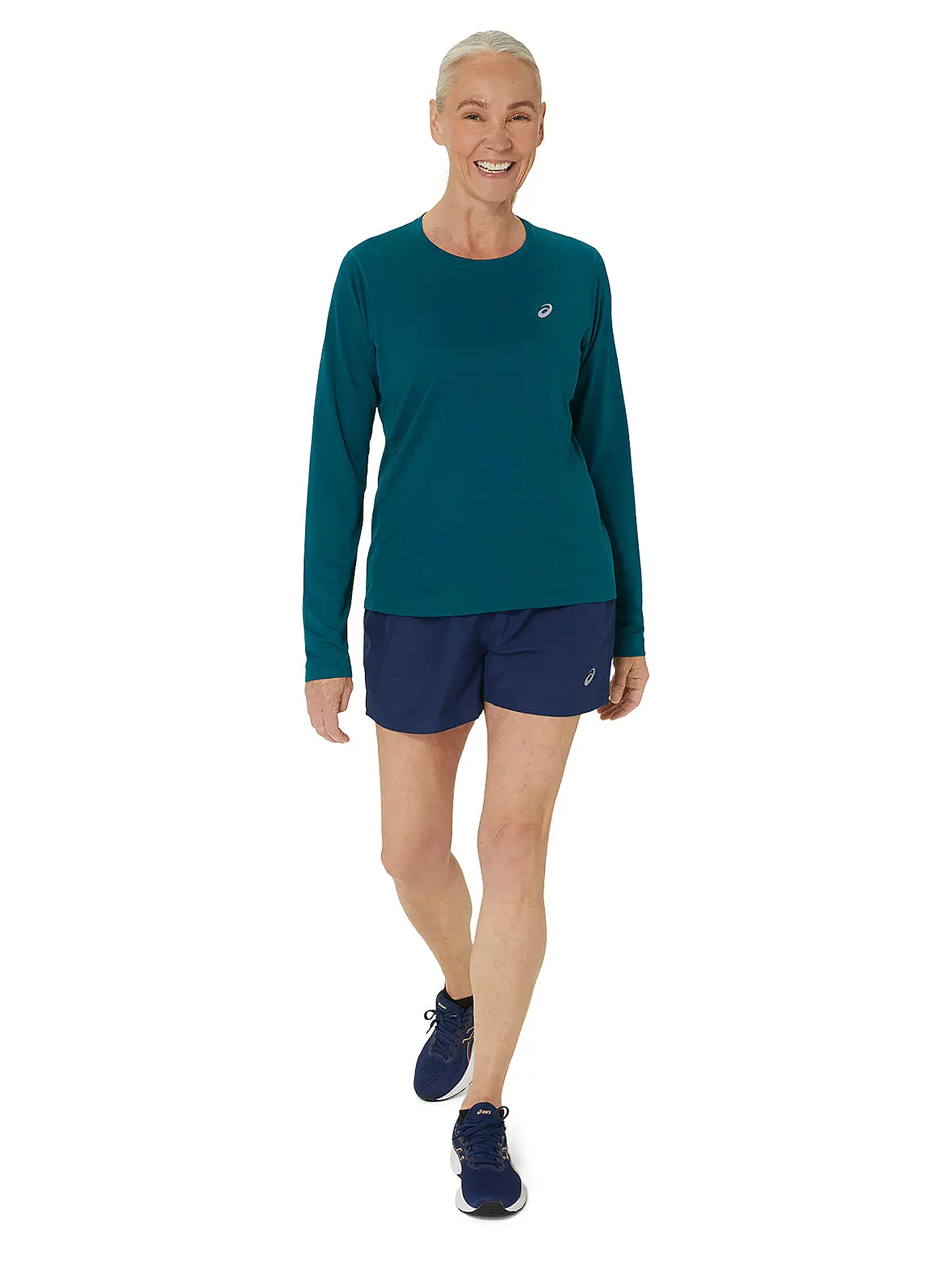 ASICS | Damen Laufshirt Core | dunkelgrün