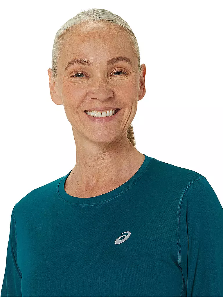 ASICS | Damen Laufshirt Core | dunkelgrün