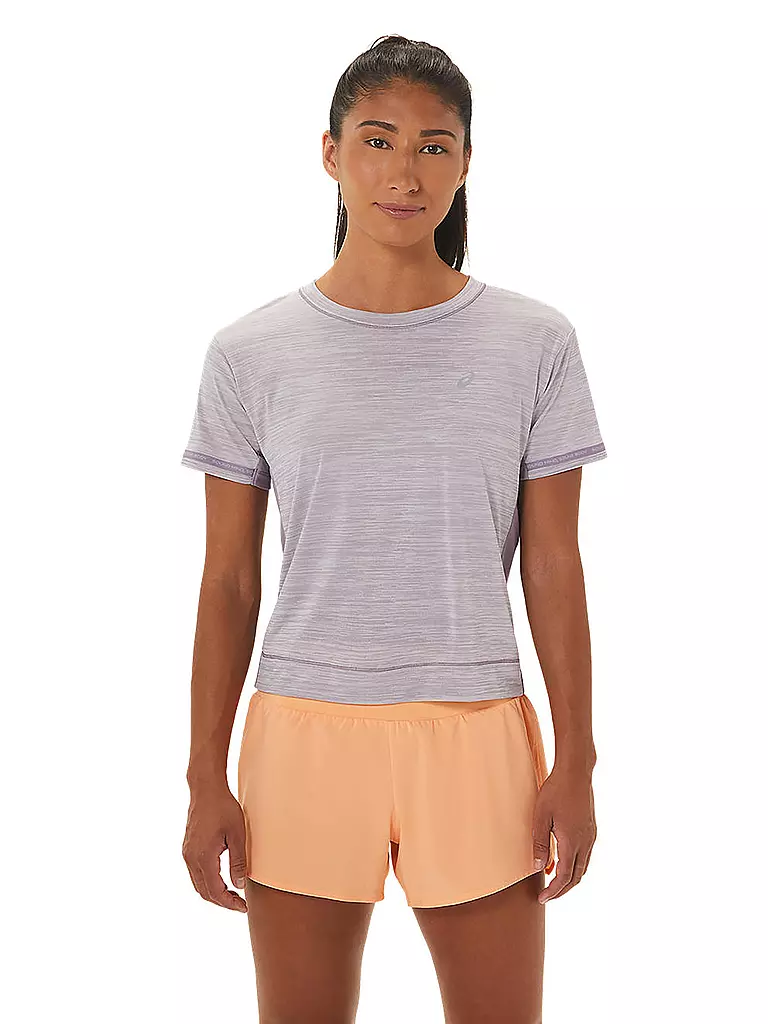 ASICS | Damen Laufshirt Race Crop Top | lila