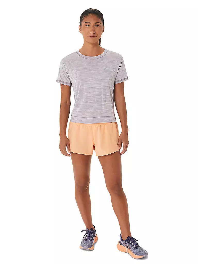 ASICS | Damen Laufshirt Race Crop Top | lila