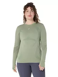 ASICS | Damen Laufshirt Road Seamless | olive