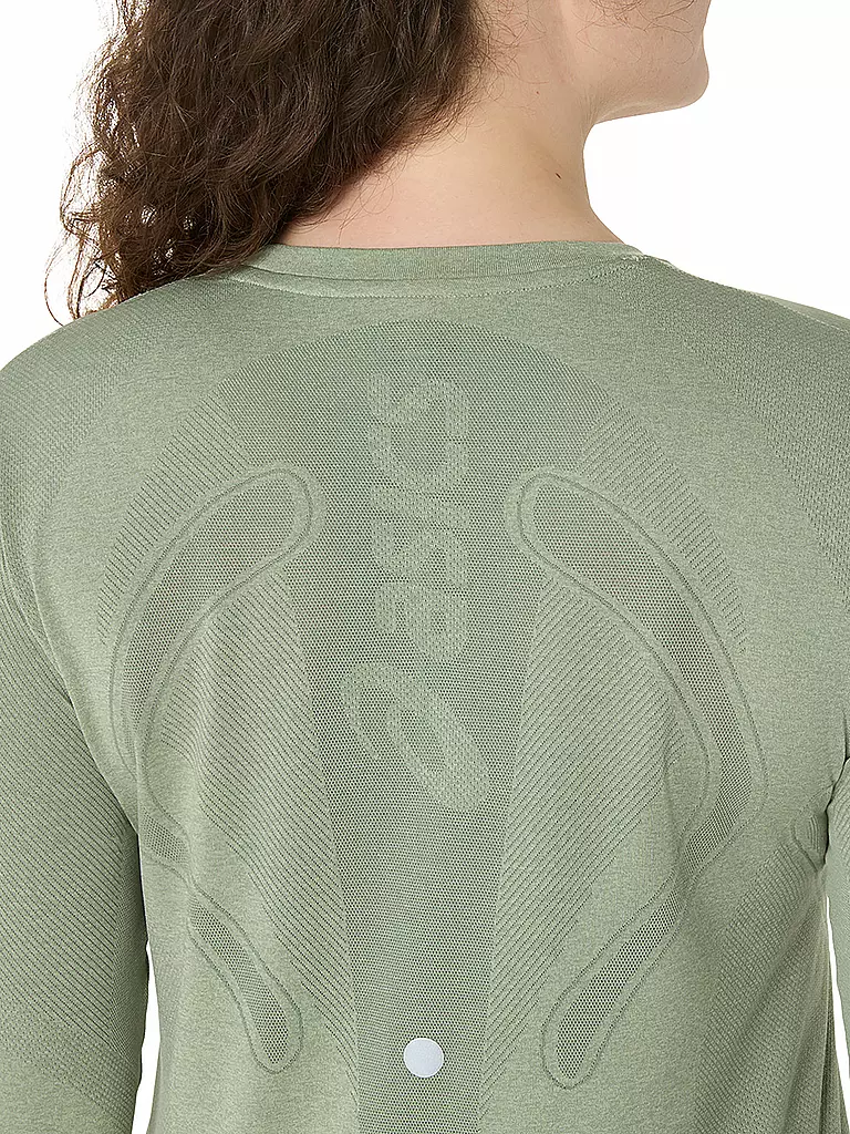 ASICS | Damen Laufshirt Road Seamless | olive