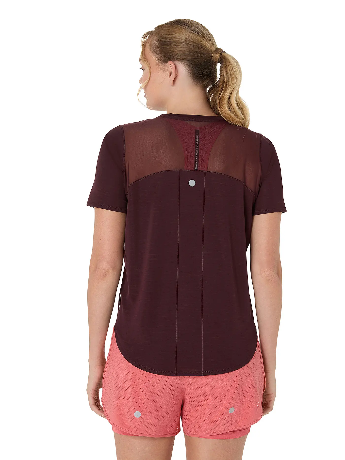 ASICS | Damen Laufshirt Road SS Top | dunkelrot