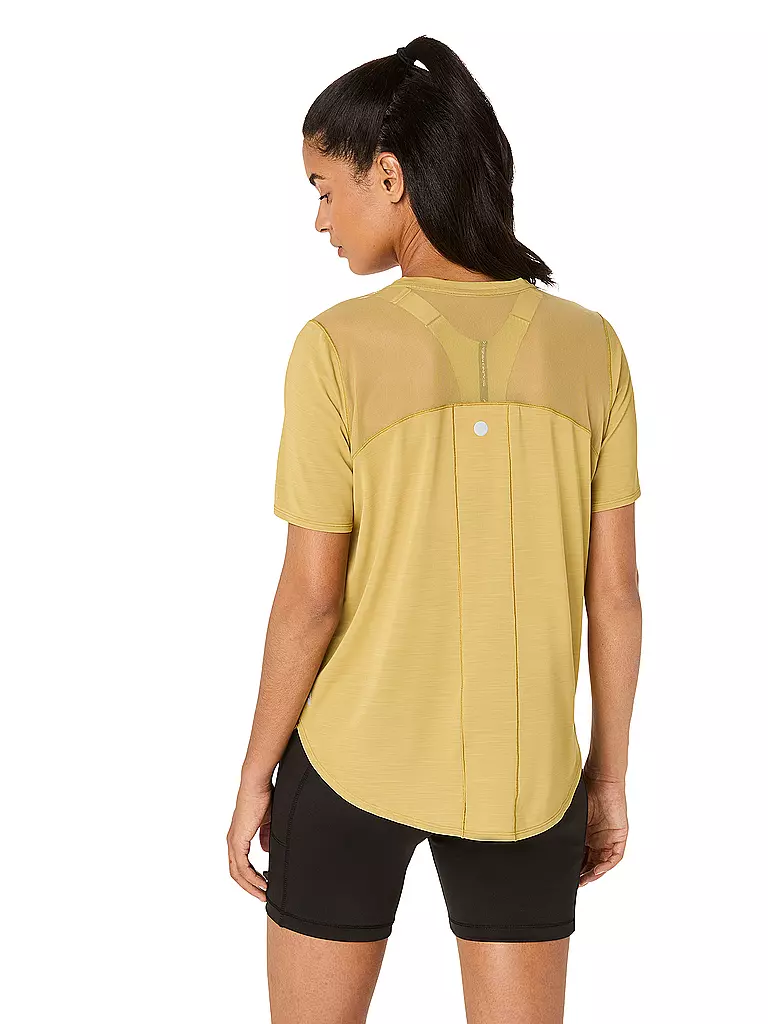 ASICS | Damen Laufshirt Road SS Top | senf