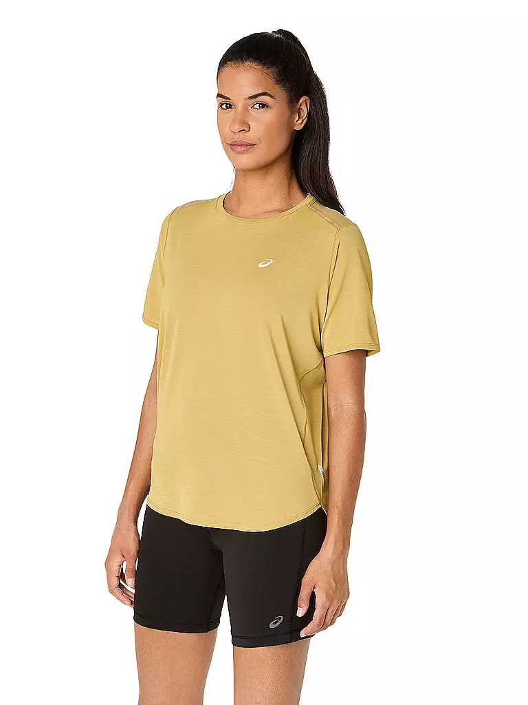 ASICS | Damen Laufshirt Road SS Top | senf