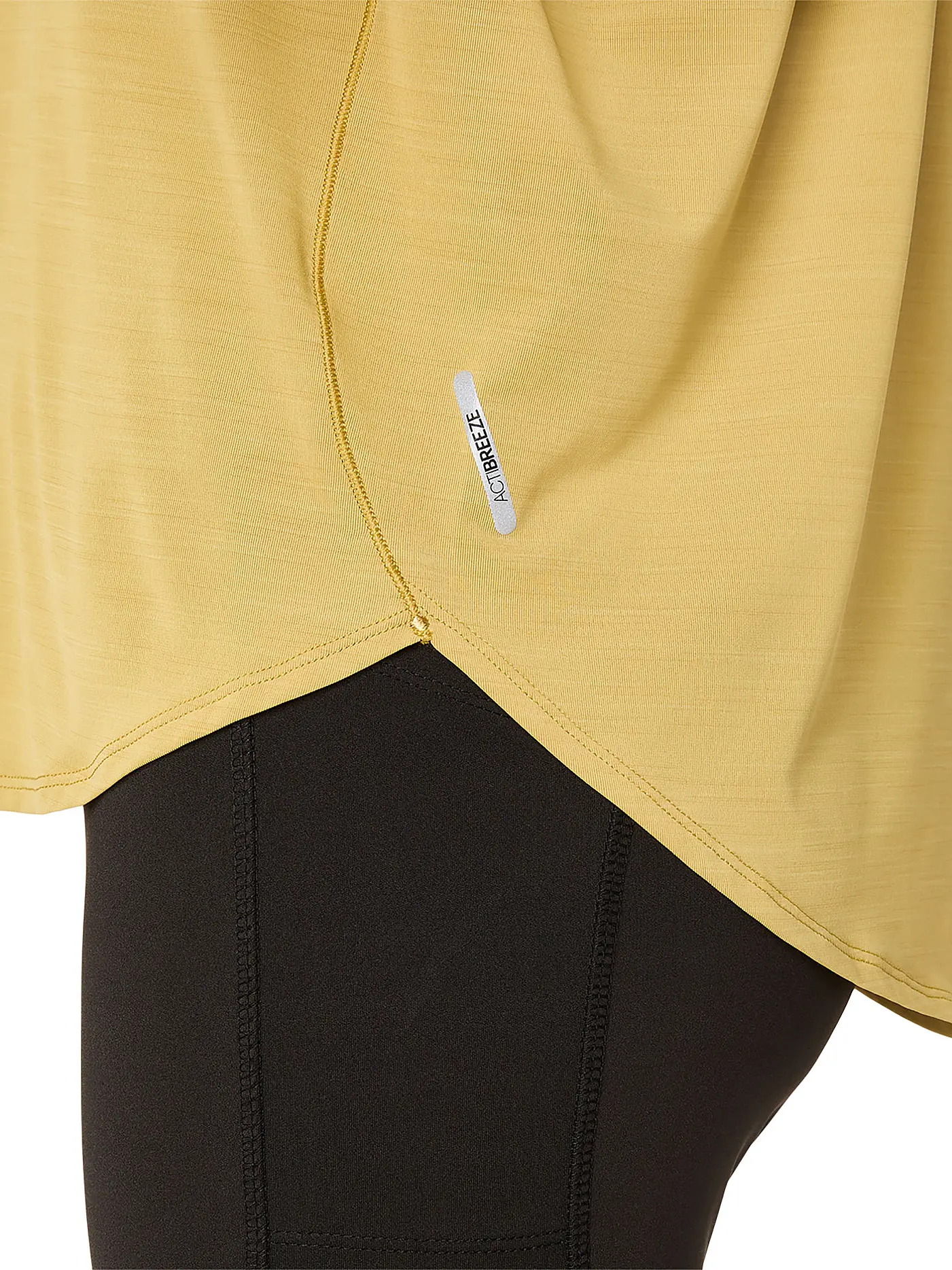 ASICS | Damen Laufshirt Road SS Top | senf