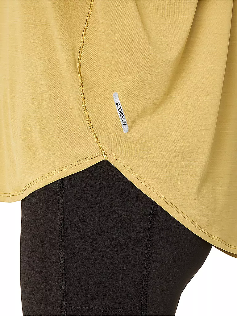 ASICS | Damen Laufshirt Road SS Top | senf
