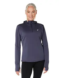 ASICS | Damen Laufshirt Road Winter Hoodie | dunkelblau
