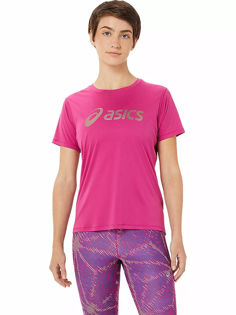 ASICS | Damen Laufshirt Sakura Asics SS Top | pink