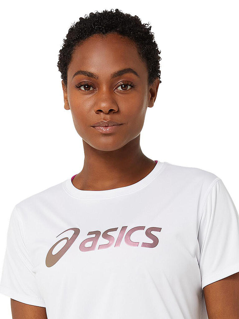 ASICS | Damen Laufshirt Sakura Asics SS Top | weiß