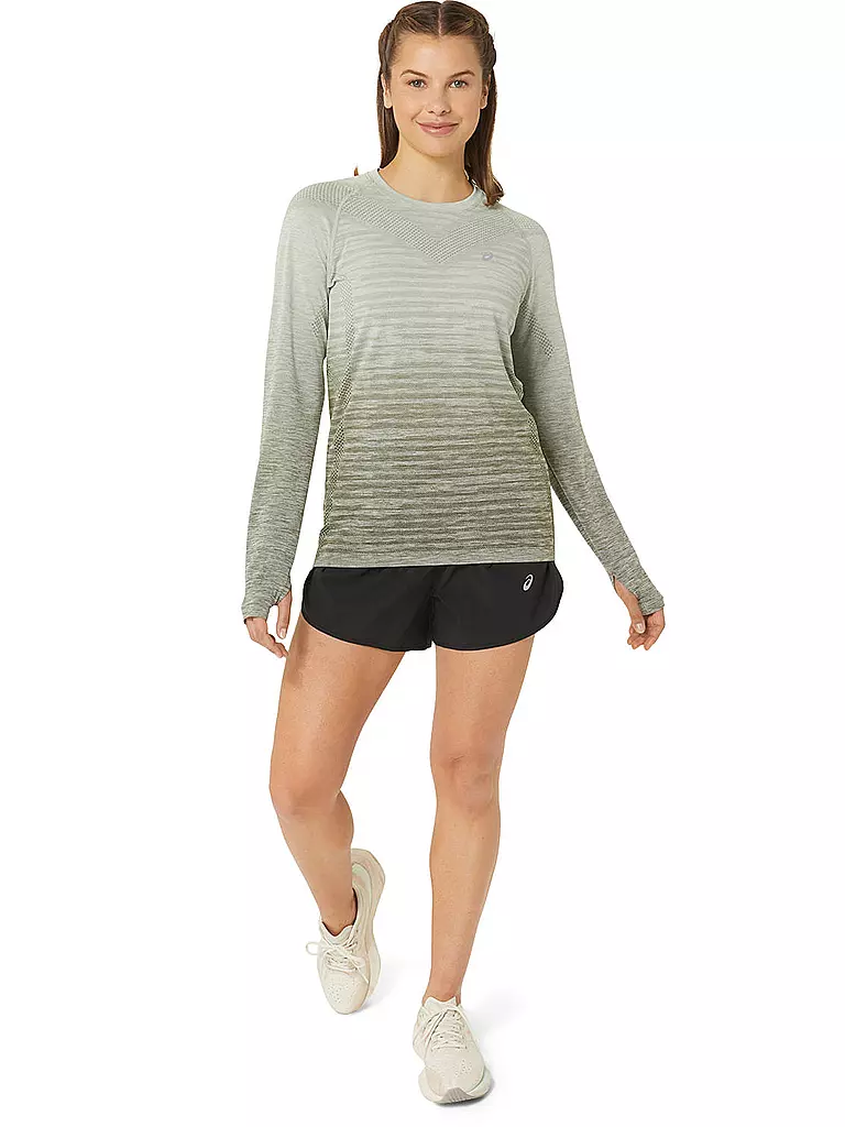 ASICS | Damen Laufshirt Seamless LS Top | olive