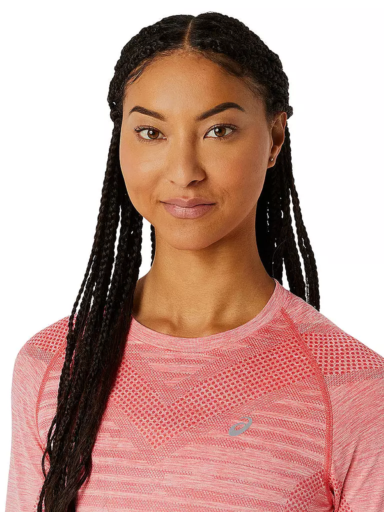 ASICS | Damen Laufshirt Seamless LS Top | koralle