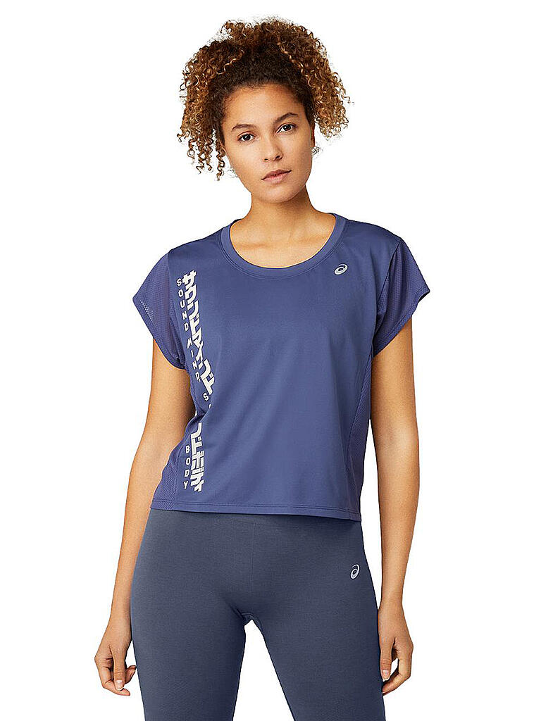 ASICS | Damen Laufshirt SMSB Run | blau