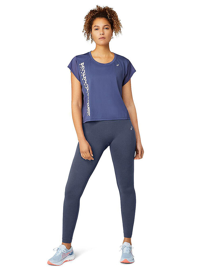 ASICS | Damen Laufshirt SMSB Run | blau